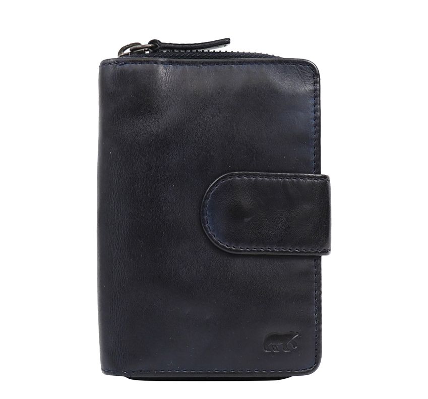 Bear Design Cow Lavato Wallet CL13550 blue