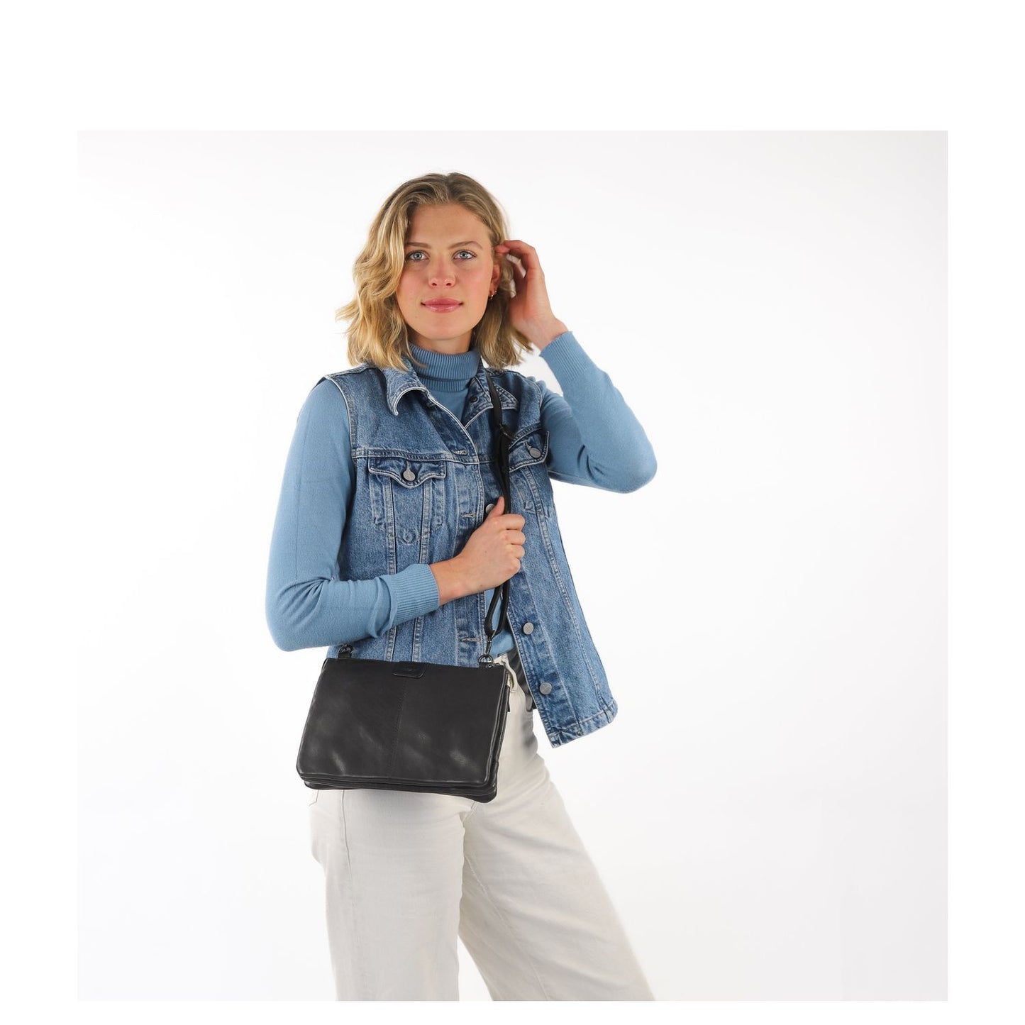 Bear Design Uma Crossbody black