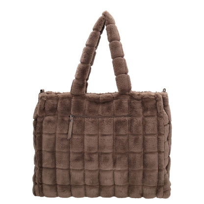 Zebra Trends Milou Shopper dark taupe