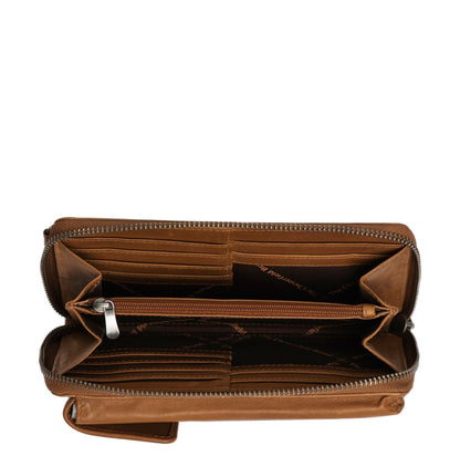 The Chesterfield Brand Malaga Shoulderbag Mobiel cognac