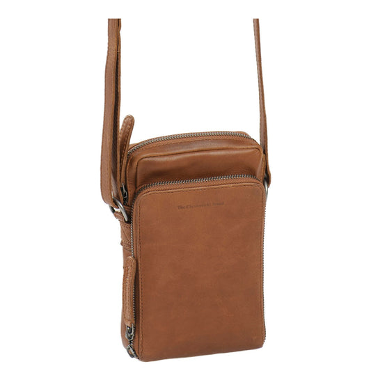 The Chesterfield Brand Hamilton Phonebag Shoulderbag cognac