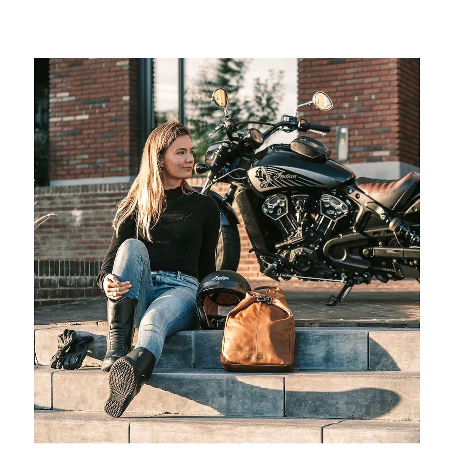 The Chesterfield Brand Saar Backpack cognac