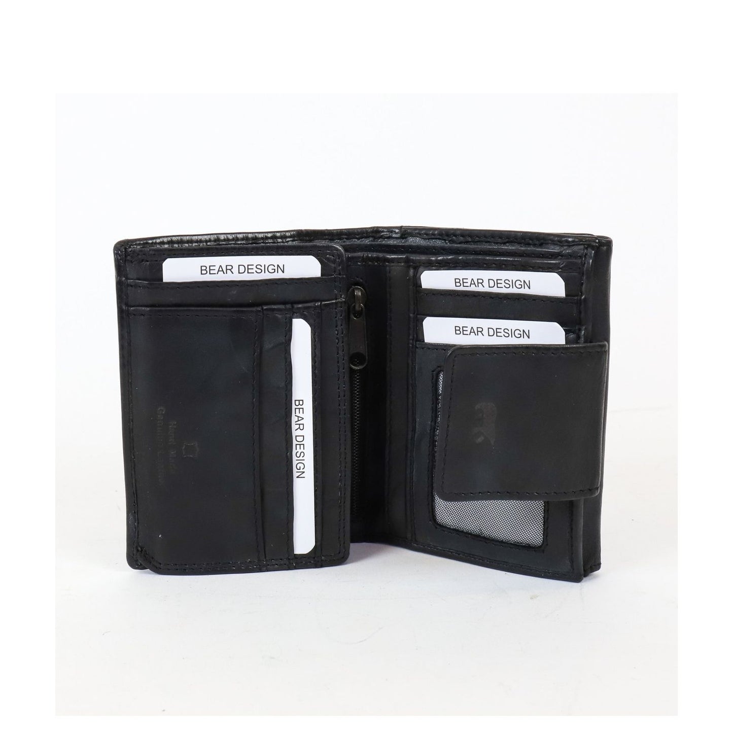 Bear Design Cow Lavato Jill Wallet CL16211 black