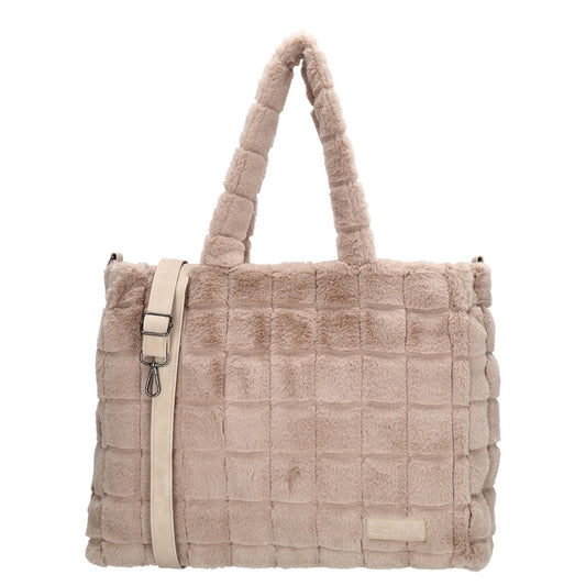 Zebra Trends Milou Shopper light taupe
