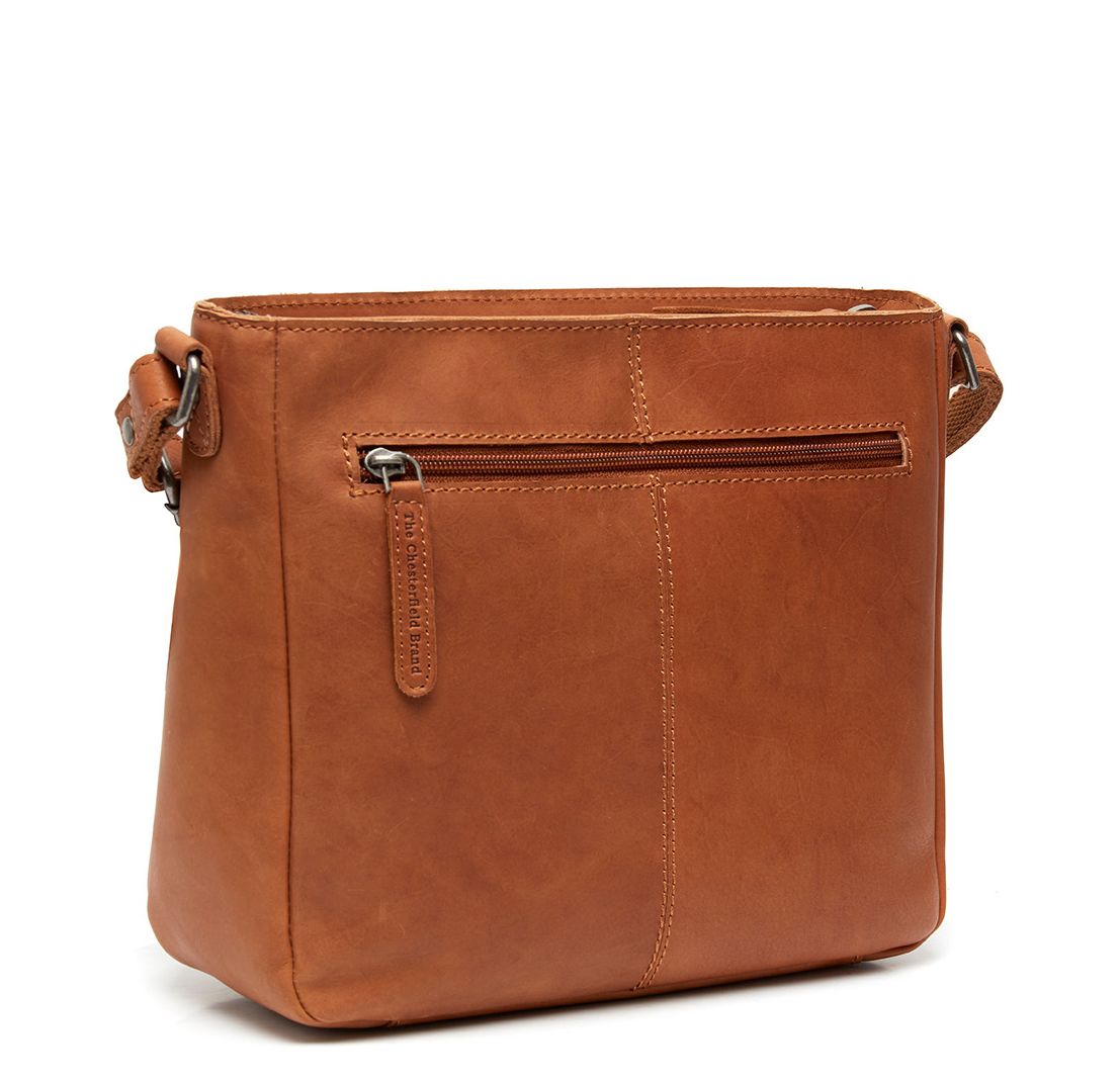 The Chesterfield Brand Mumbai Shoulderbag cognac