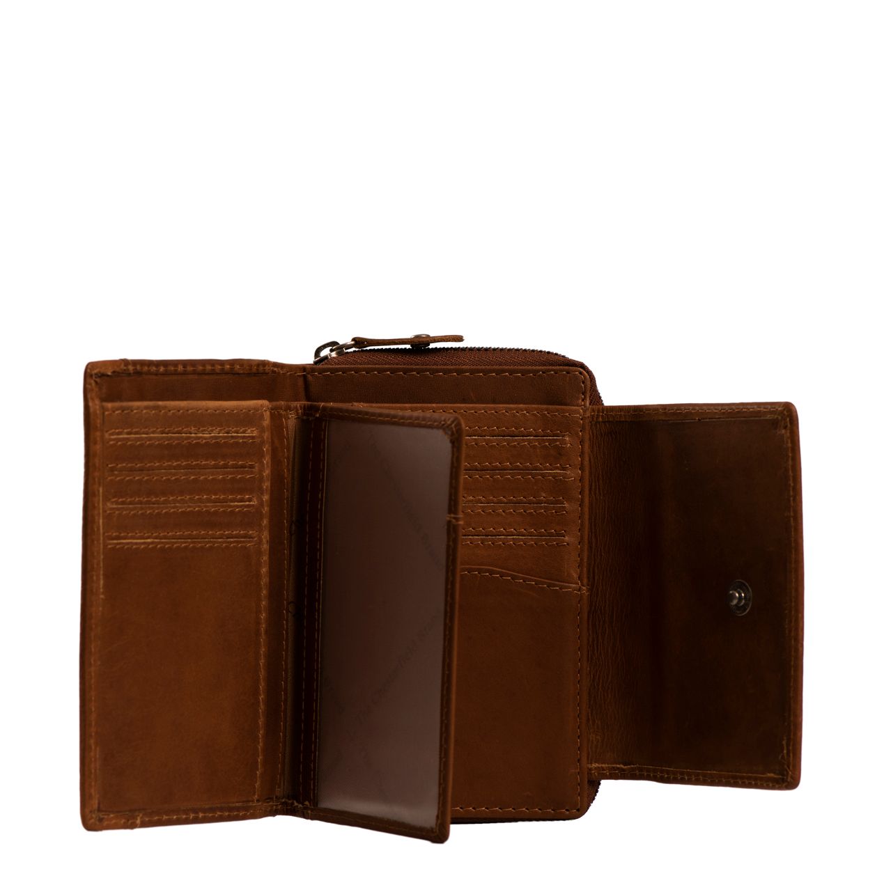 The Chesterfield Brand Ascot RFID Wallet cognac