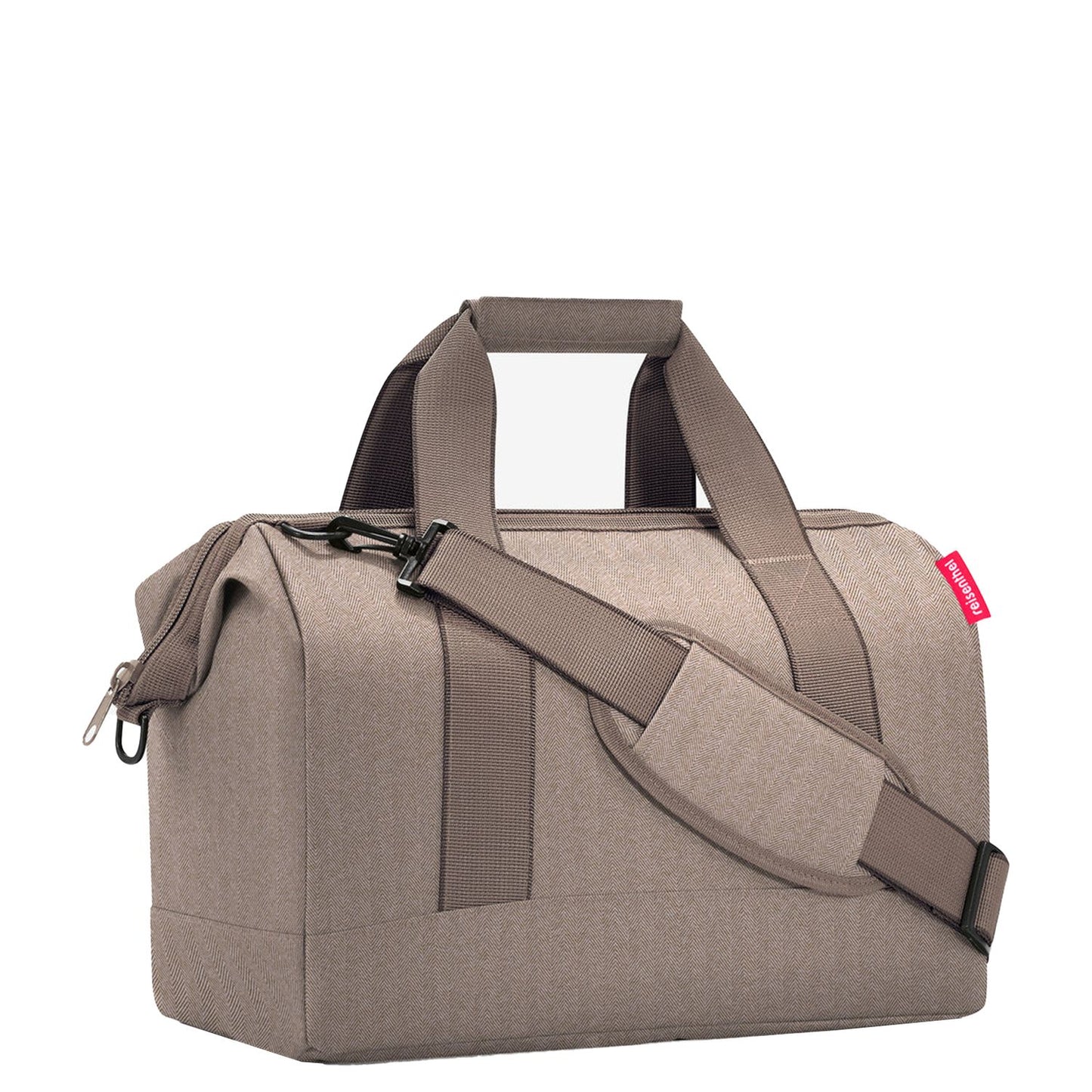 Reisenthel Travelling Allrounder M herringbone mokka