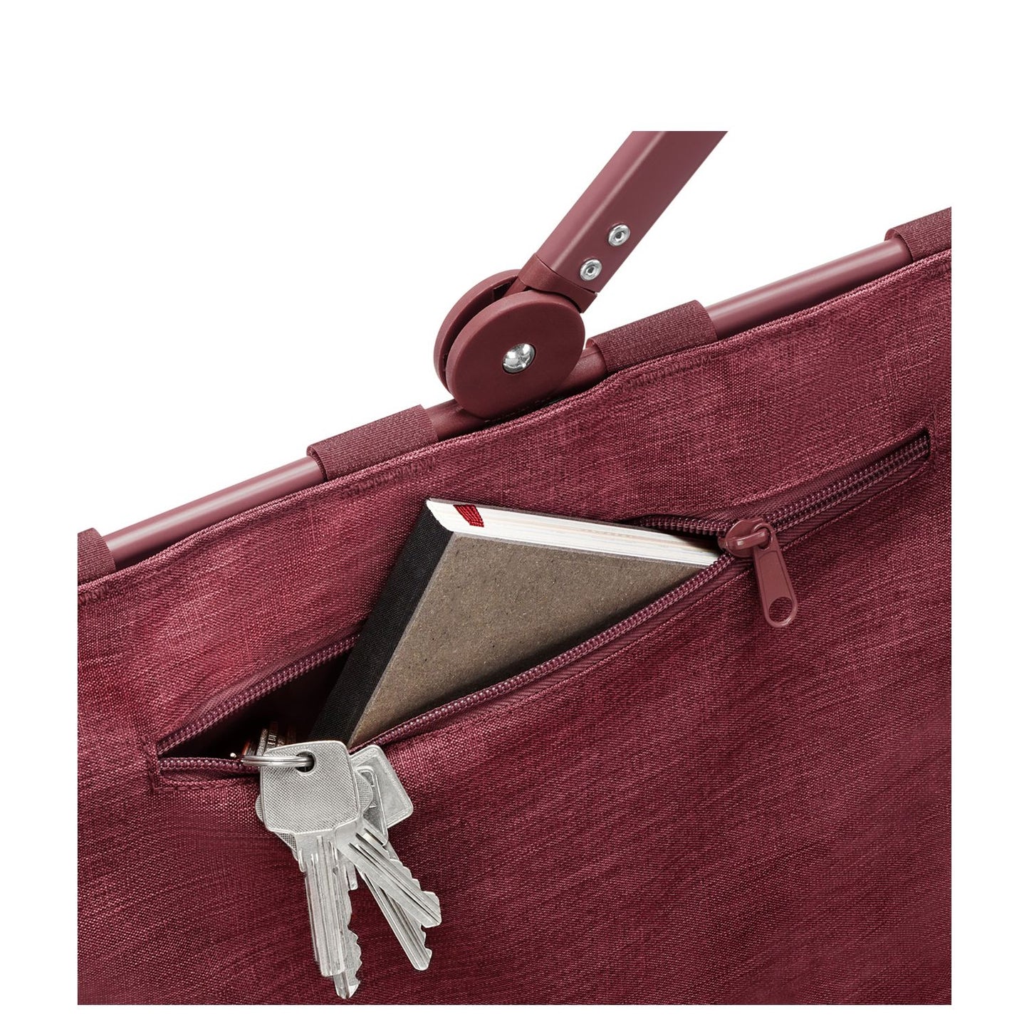Reisenthel Shopping Carrybag Frame twist maroon