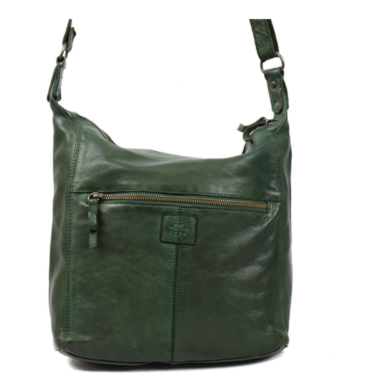 Bear Design Cow Lavato Anna Shoulderbag olive green