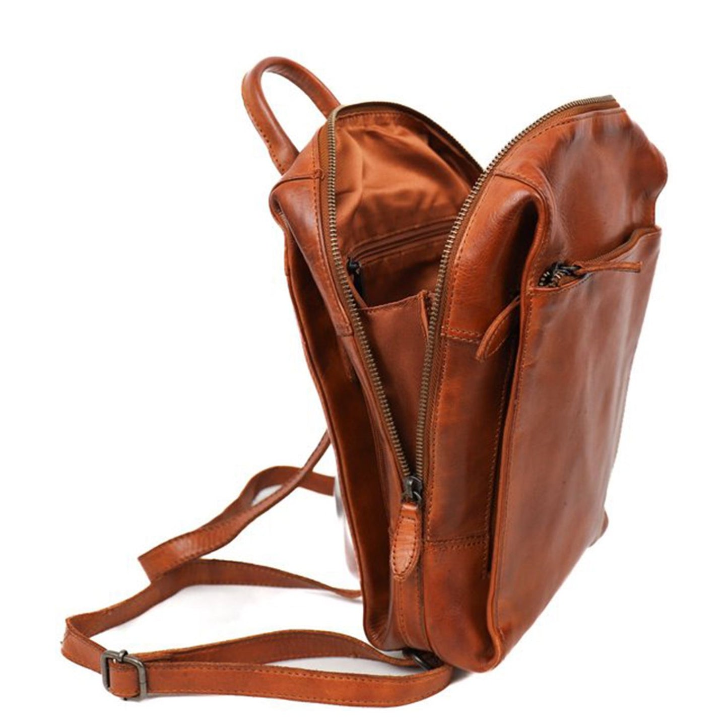Bear Design Sil Backpack cognac