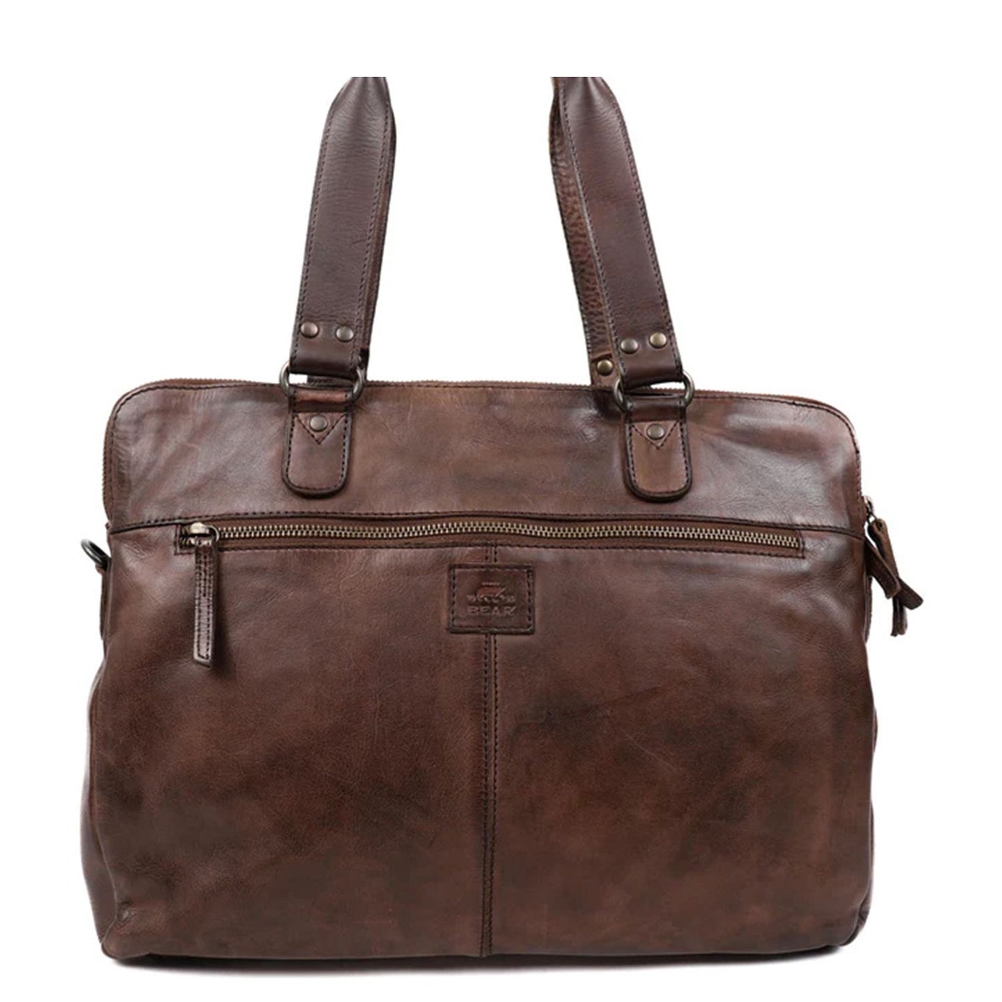 Bear Design Cow Lavato Lia Laptopbag 11" brown