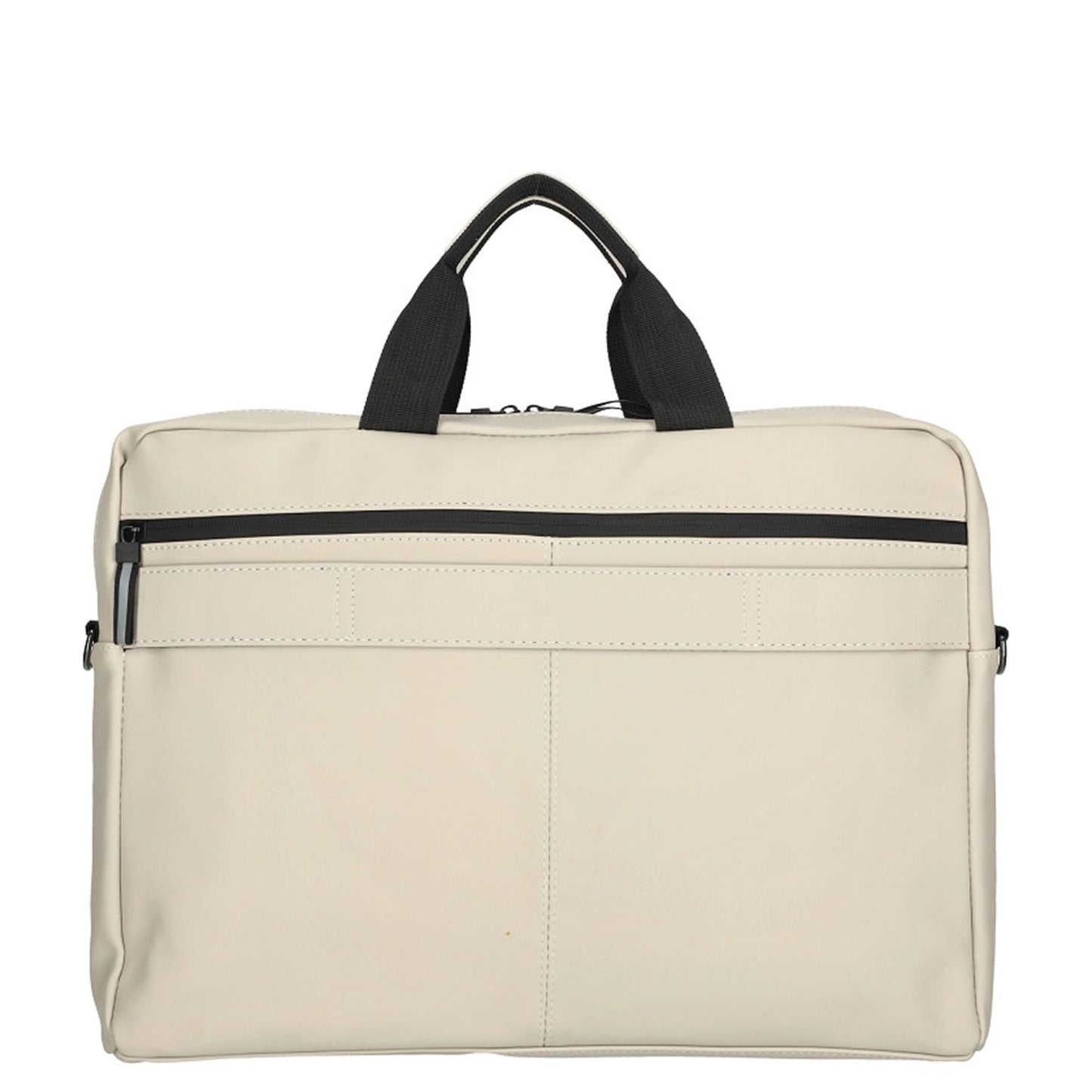 Enrico Benetti Bergen PU Laptop Shoulderbag 17" light taupe