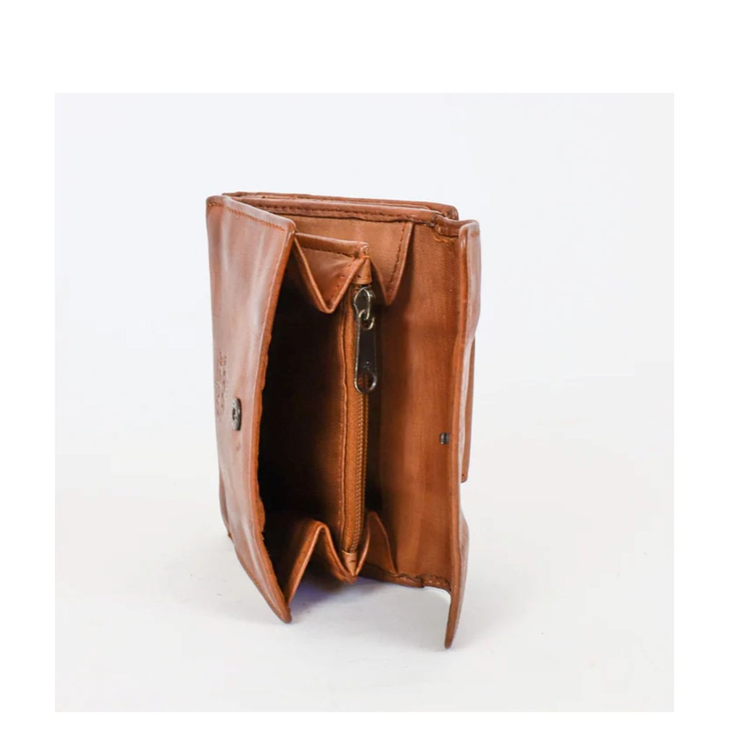 Bear Design Cow Lavato Jill Wallet CL16211 cognac