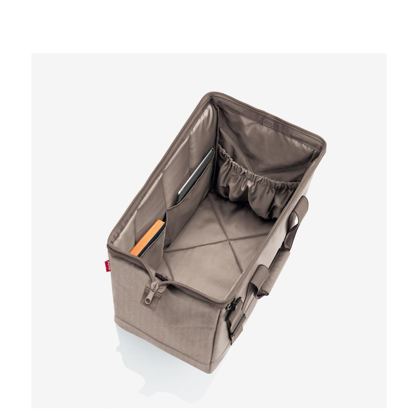 Reisenthel Travelling Allrounder L herringbone mokka