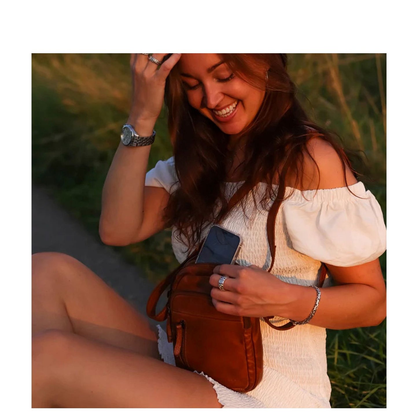 Bear Design Karin Shoulderbag cognac