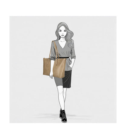 Enrico Benetti Julia Shopper 15" light taupe