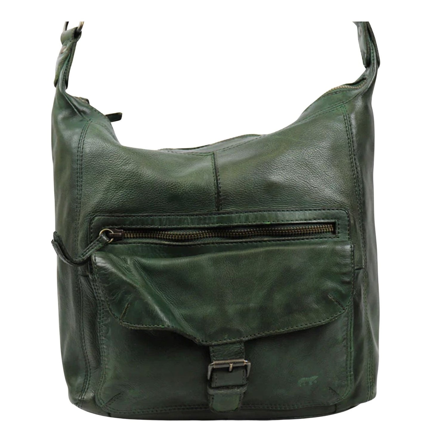 Bear Design Cow Lavato Anna Shoulderbag olive green