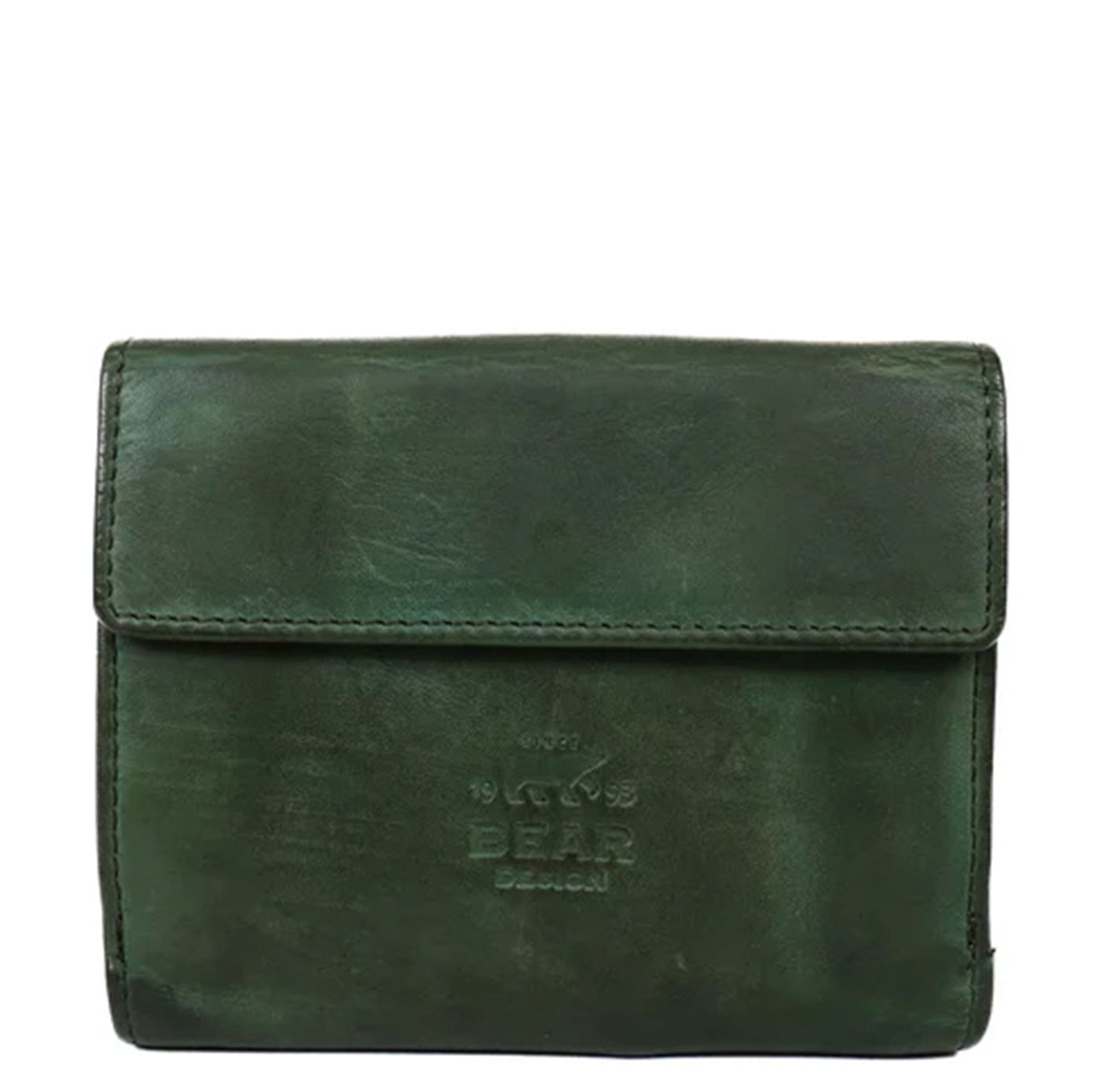 Bear Design Cow Lavato Jill Wallet CL16211 green