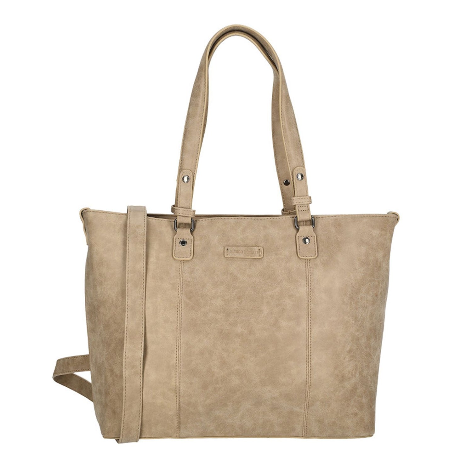 Enrico Benetti Kate 15" Laptop Shoulderbag taupe