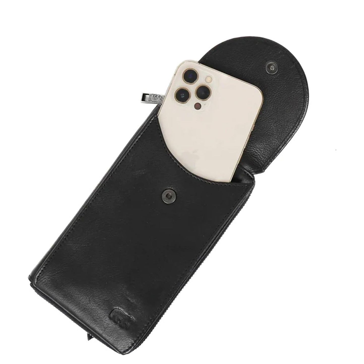 Bear Design Patty Phonebag black