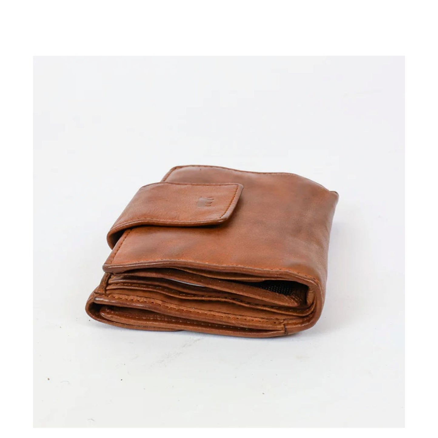 Bear Design Cow Lavato Jill Wallet CL16211 cognac