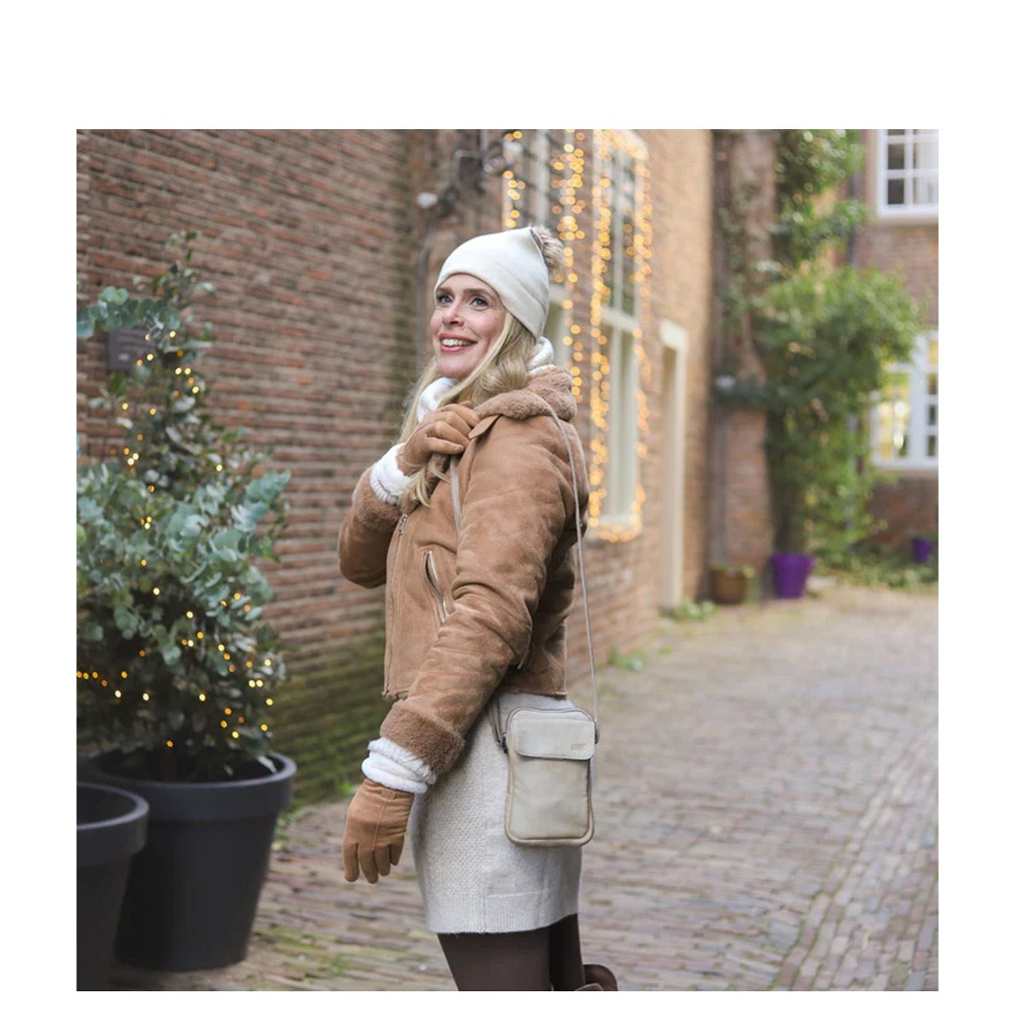 Bear Design Igor Phonebag cognac