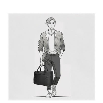 Enrico Benetti Northern Laoptopbag 17" black