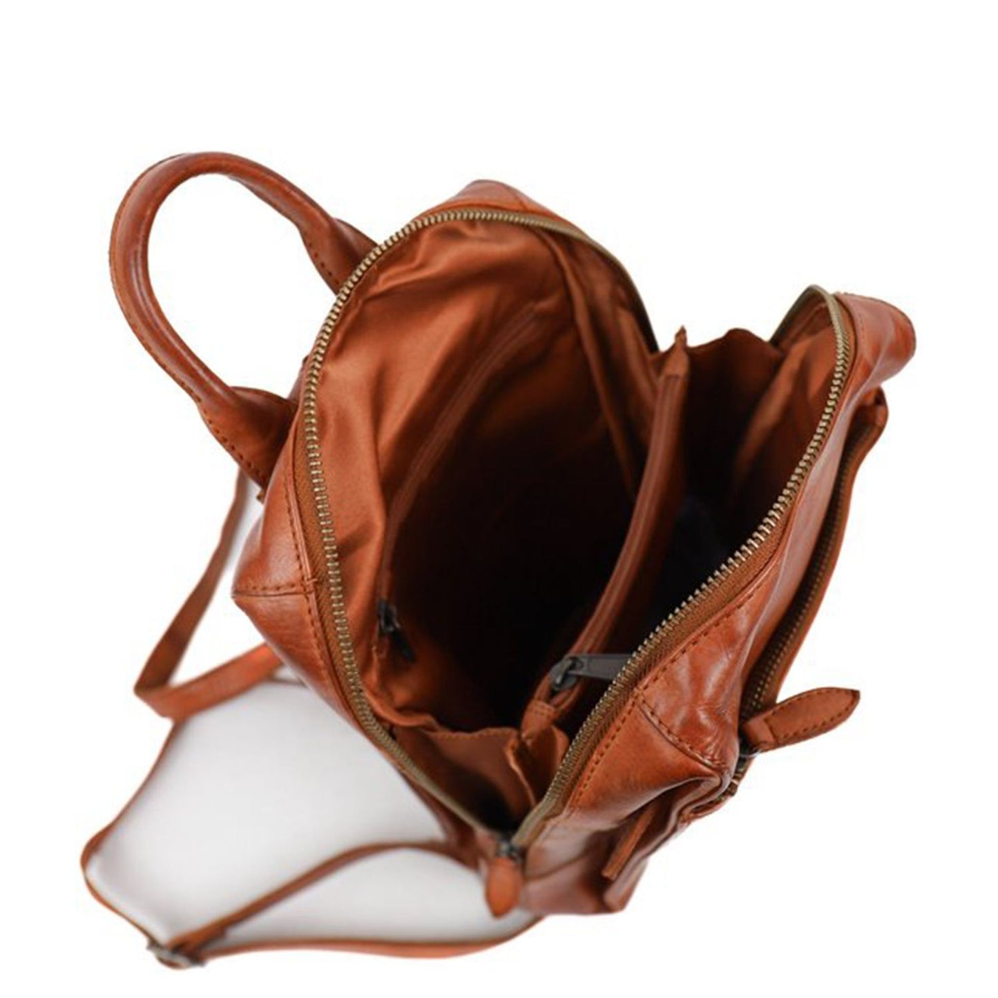 Bear Design Sil Backpack cognac