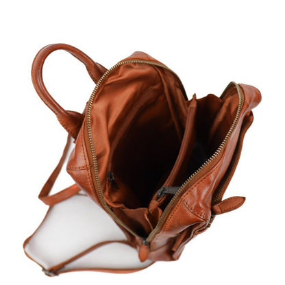 Bear Design Sil Backpack cognac