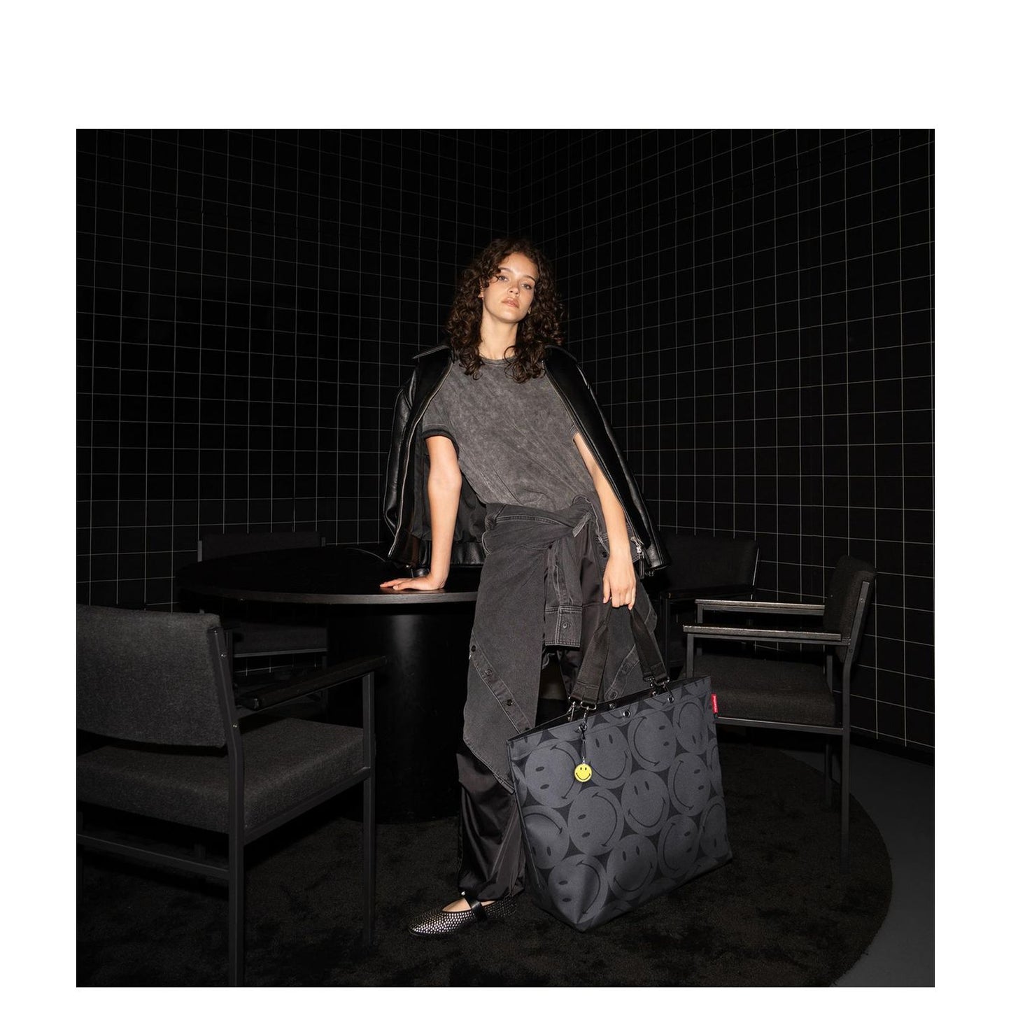 Reisenthel Shopping Shopper XL smiley grey