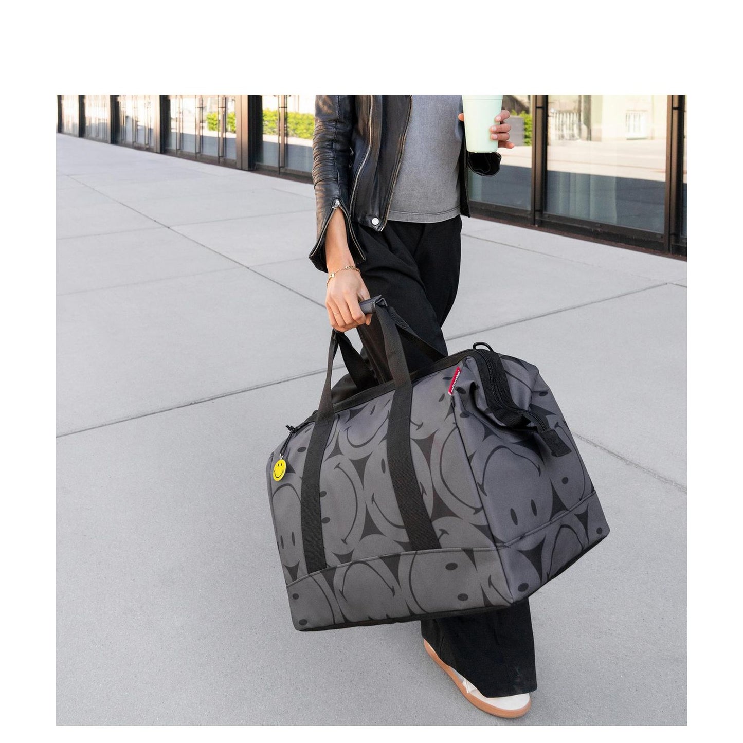 Reisenthel Travelling Allrounder L smiley grey