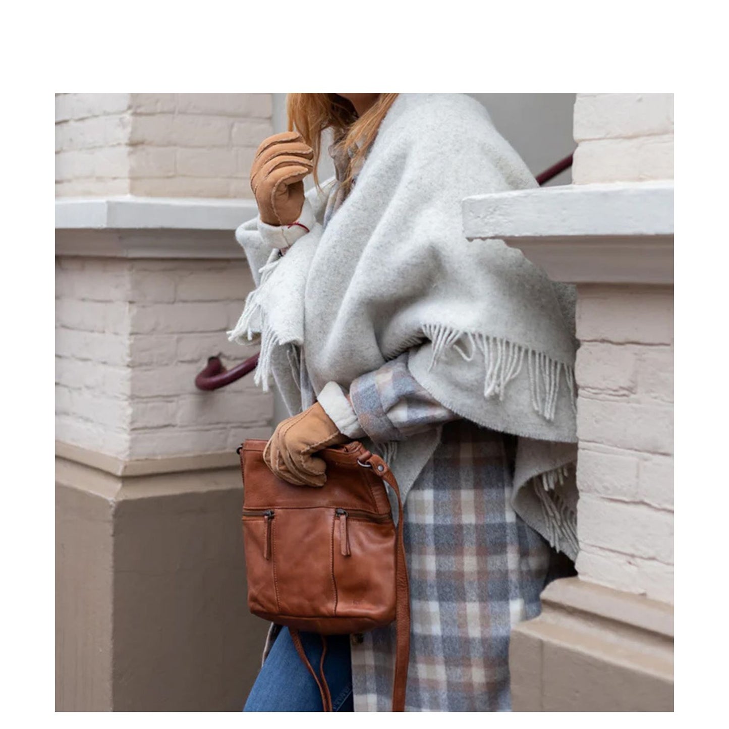 Bear Design Chessi Shoulderbag cognac