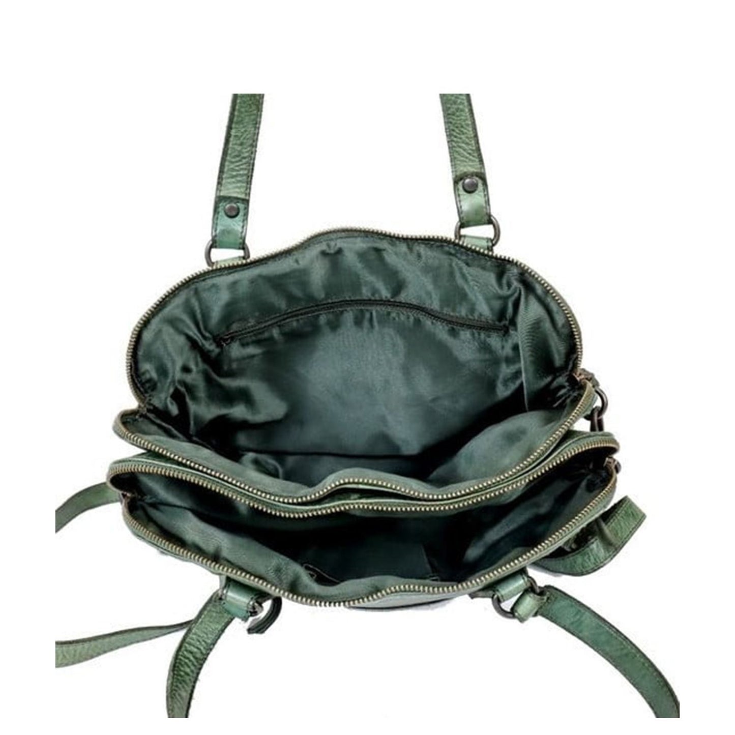 Bear Design Cow Lavato Lieke Shoulderbag olive green