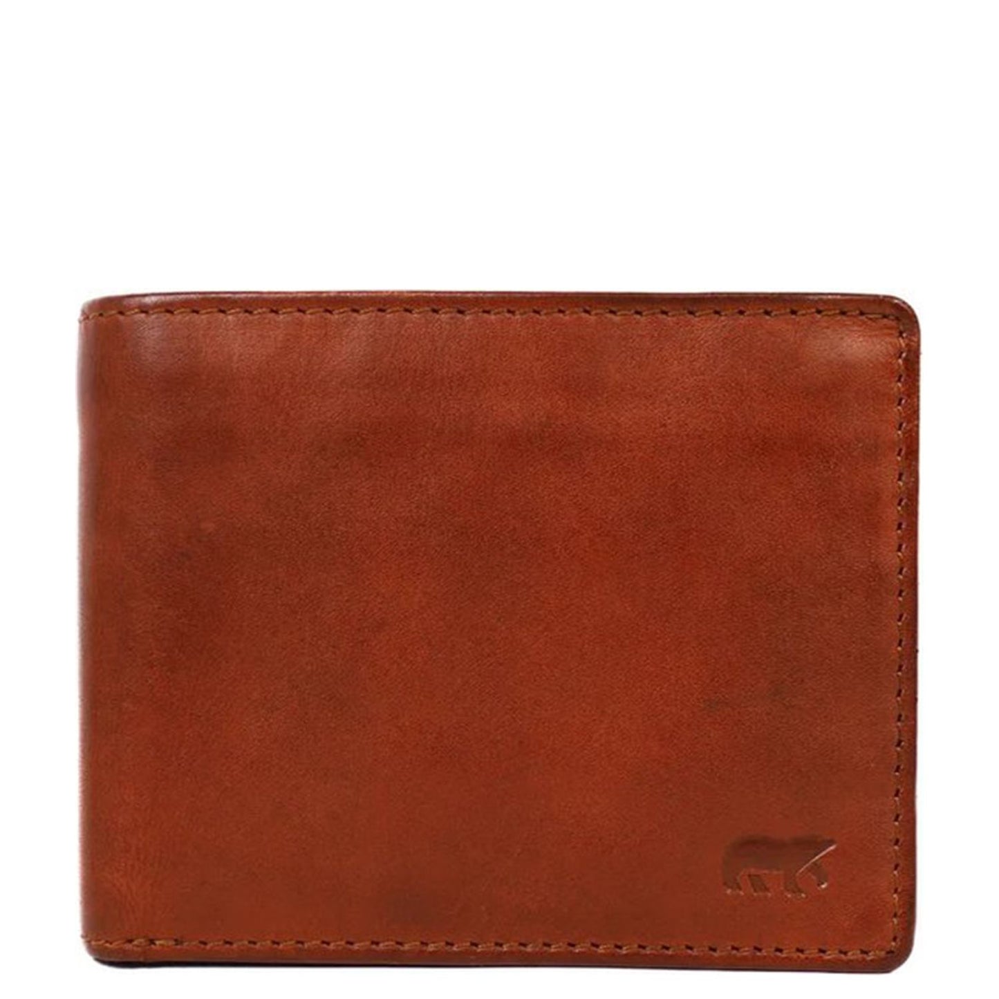 Bear Design Wesley Billfold Wallet cognac