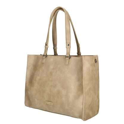 Enrico Benetti Lily Handbag 15" taupe