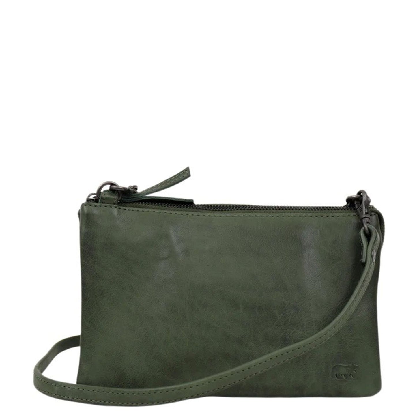 Bear Design Callisto Pelle Clutch green