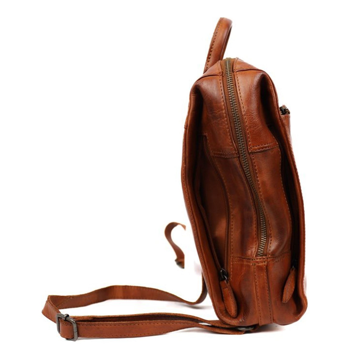 Bear Design Sil Backpack cognac