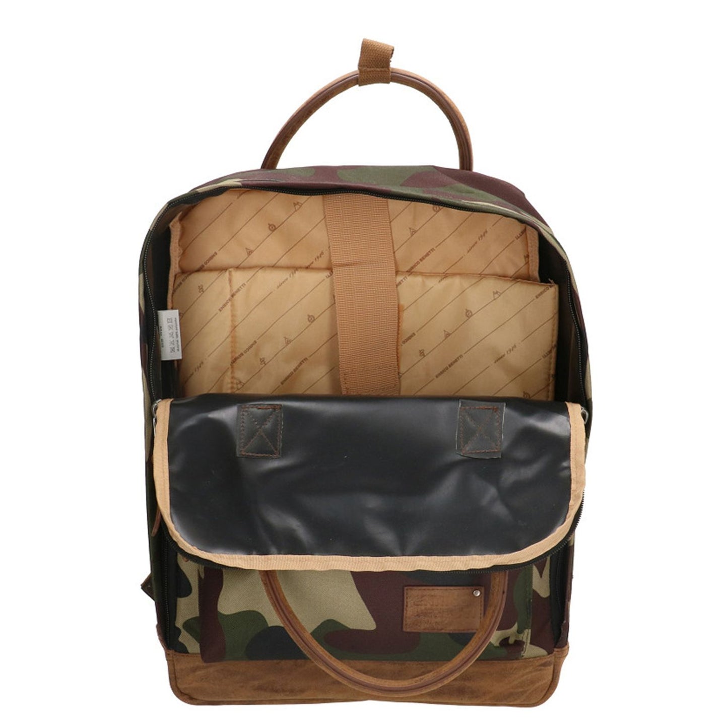 Enrico Benetti Santiago Backpack Handle 15" camouflage