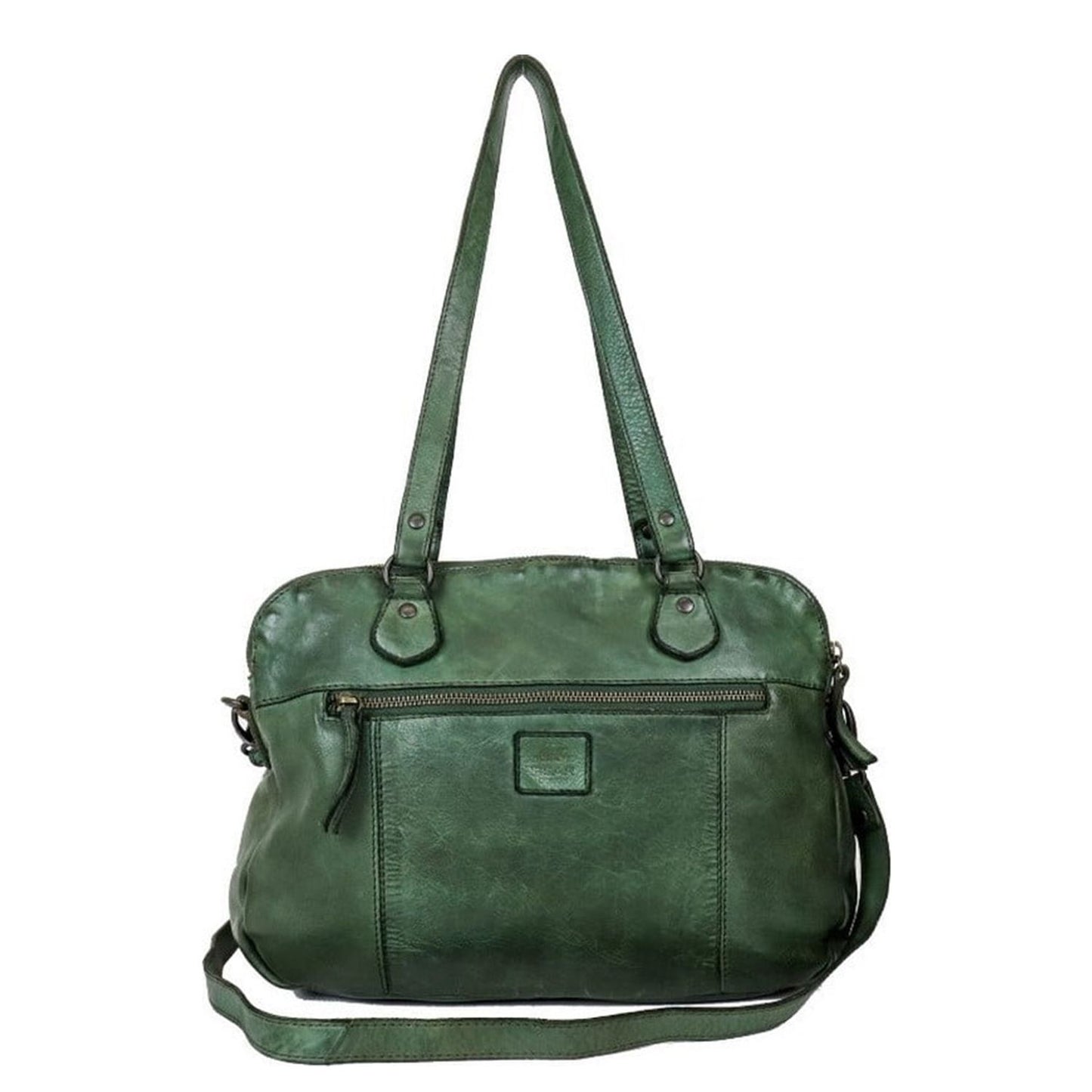 Bear Design Cow Lavato Lieke Shoulderbag olive green