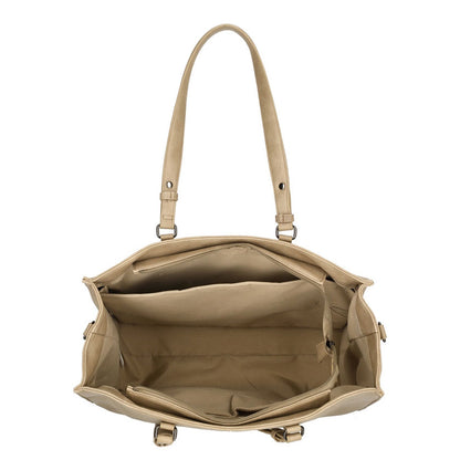 Enrico Benetti Lily Handbag 15" taupe