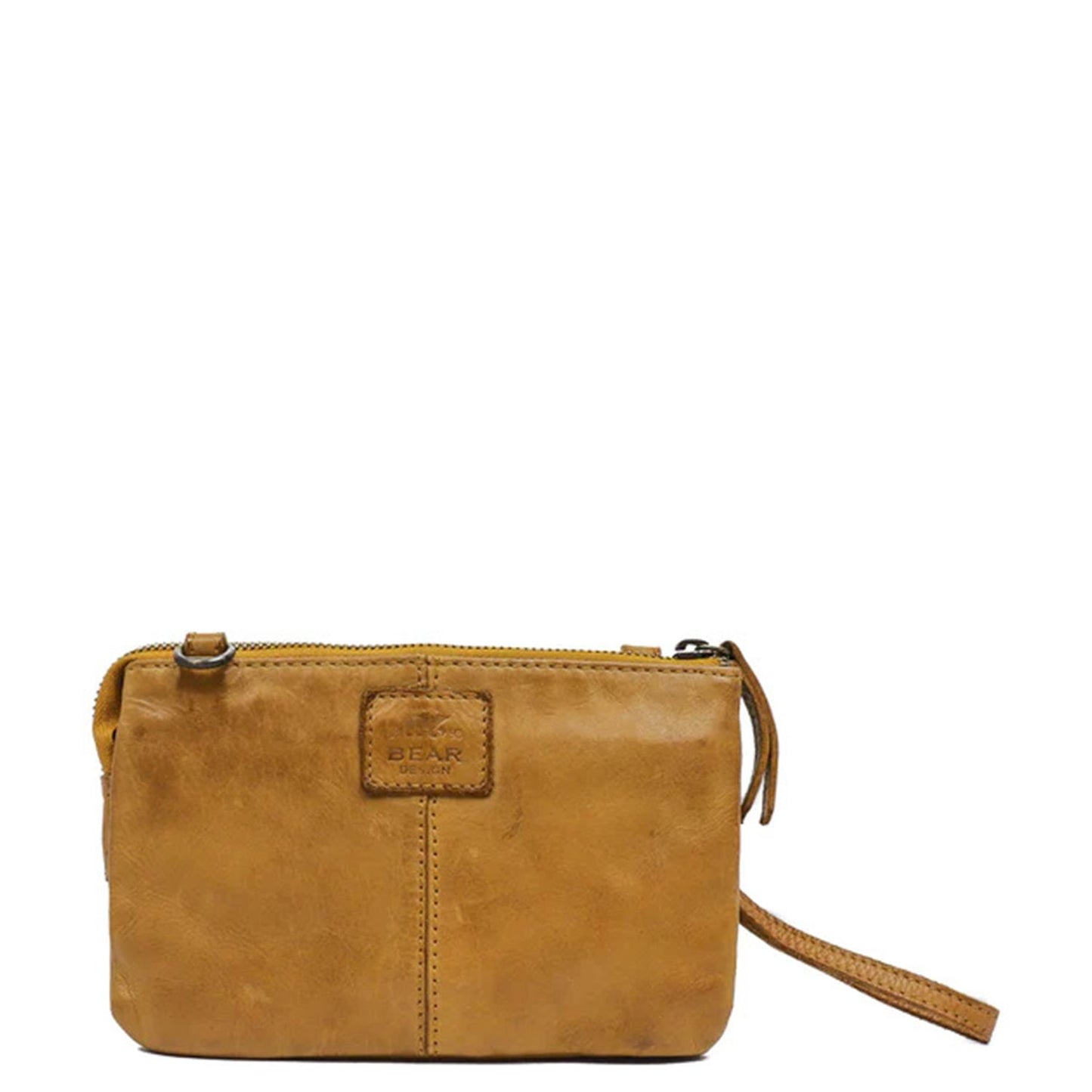 Bear Design Cow Lavato Uma Crossbody yellow