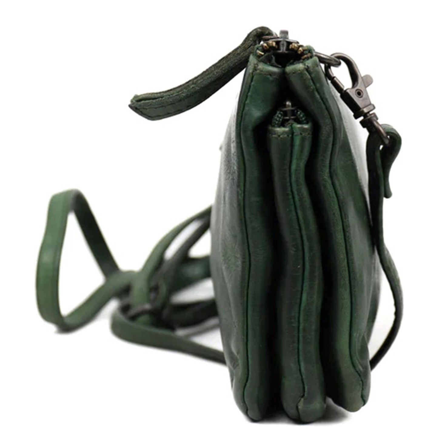 Bear Design Cow Lavato Shoulderbag olive green