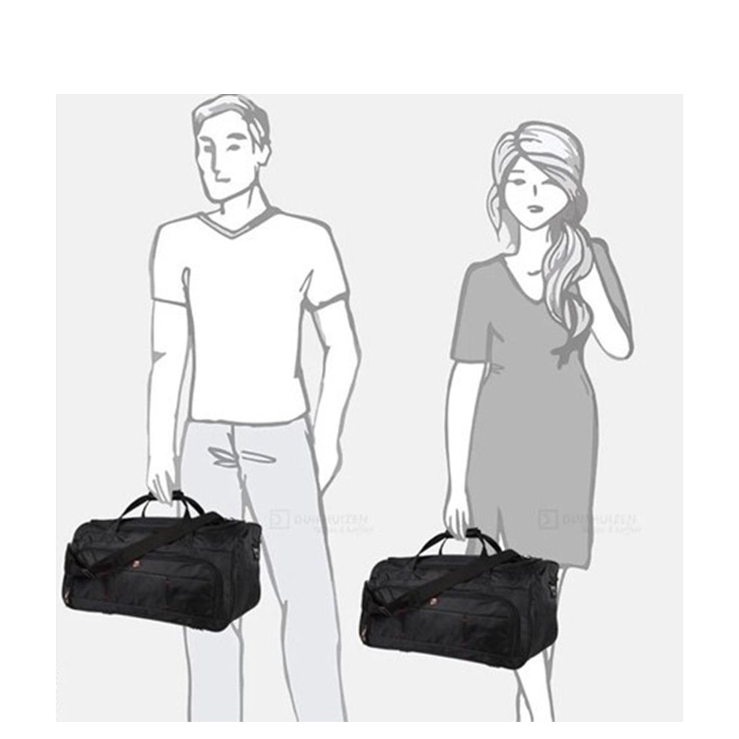 Enrico Benetti Cornell Sport / Travelbag M black