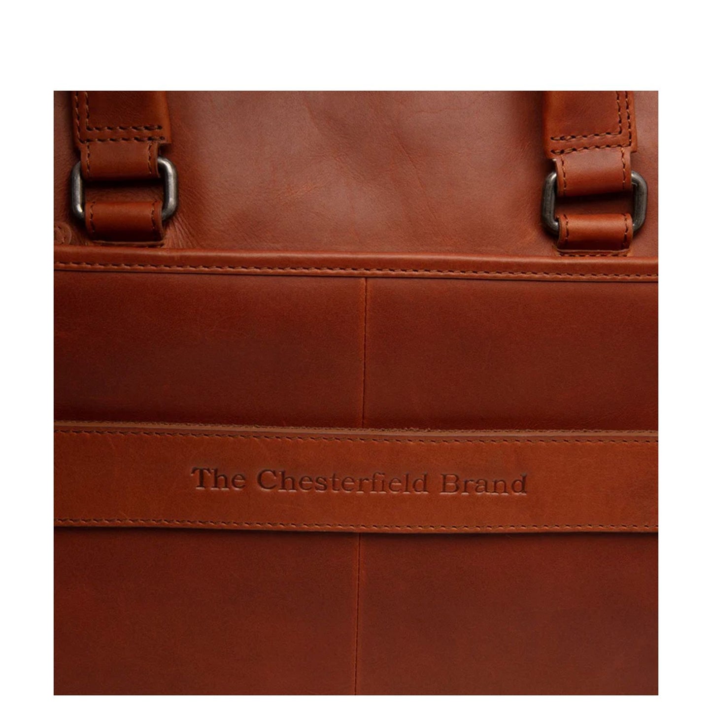 The Chesterfield Brand Elvas Laptopbag cognac
