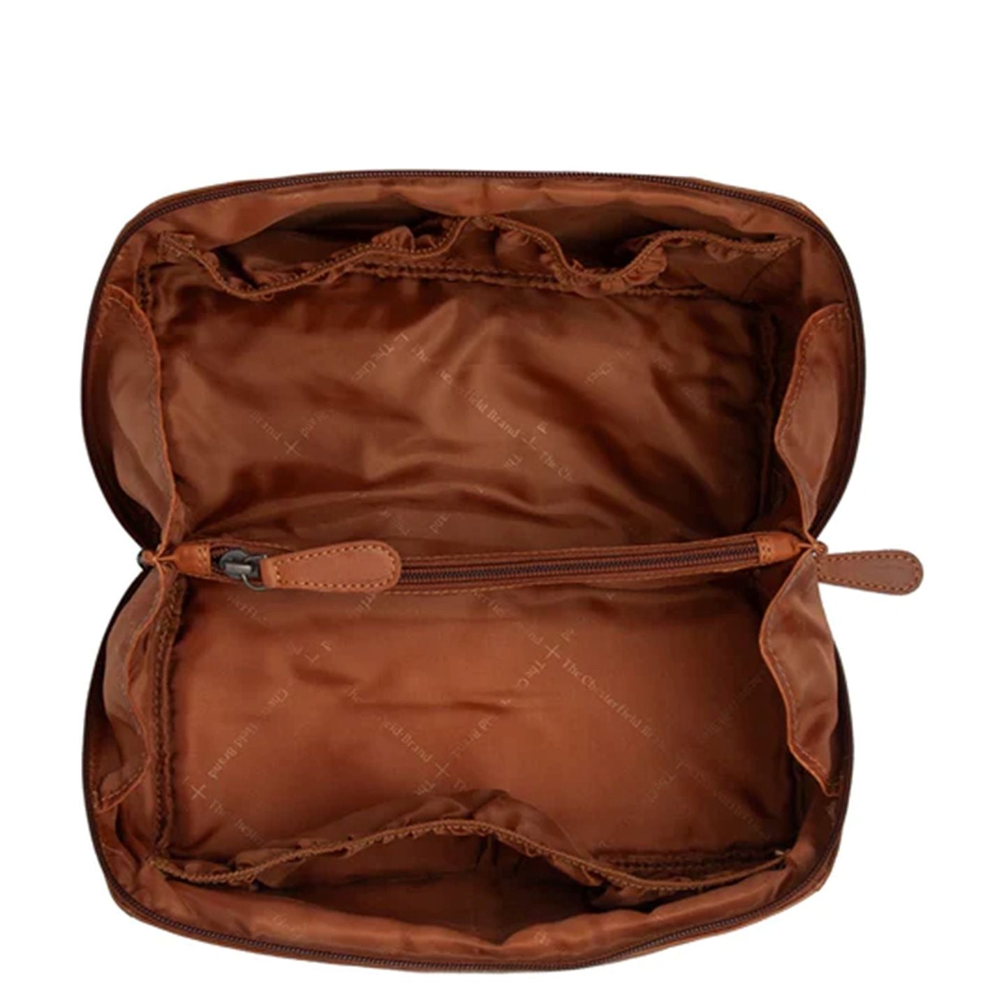 The Chesterfield Brand Elmia Toiletbag cognac