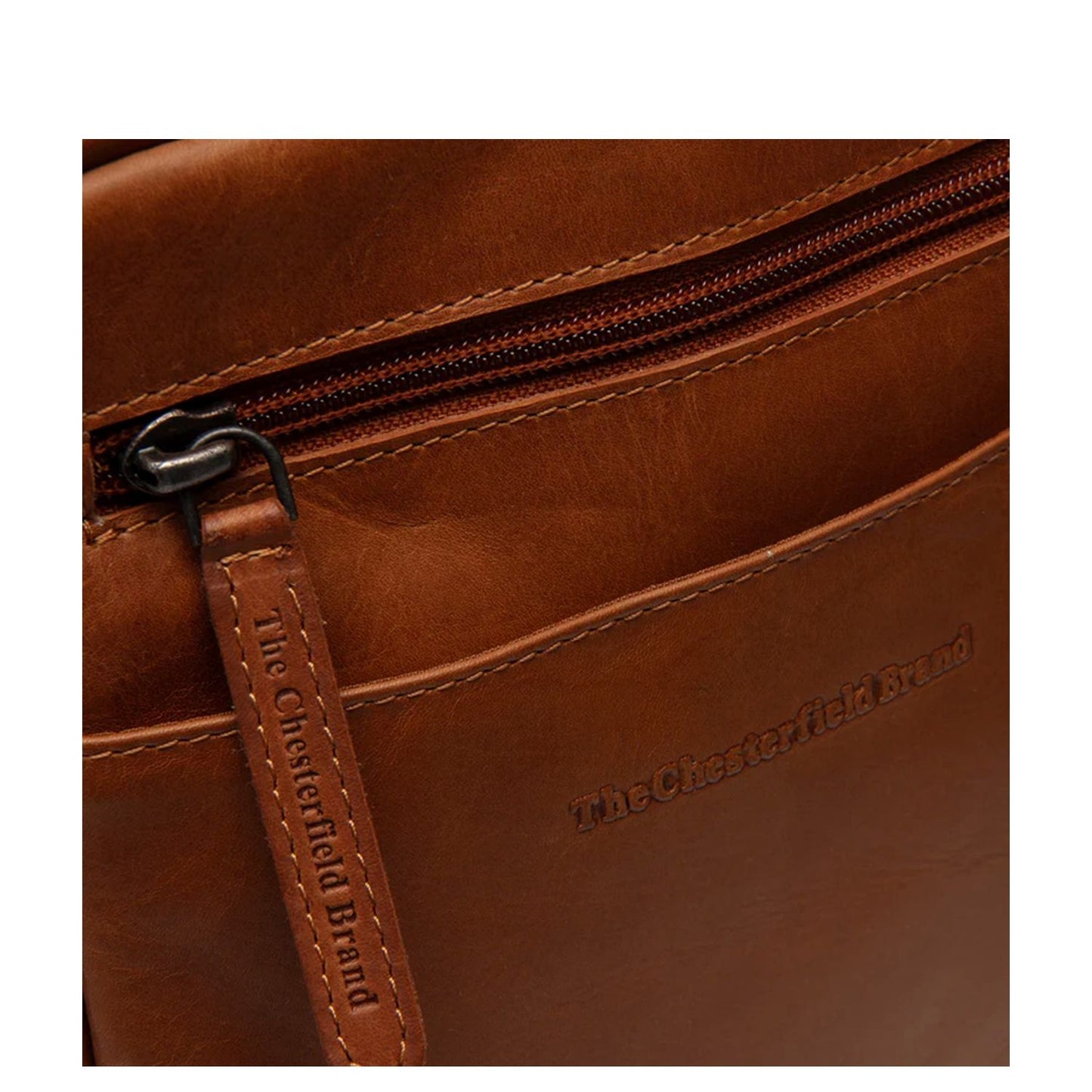 The Chesterfield Brand Laveno Shoulderbag cognac