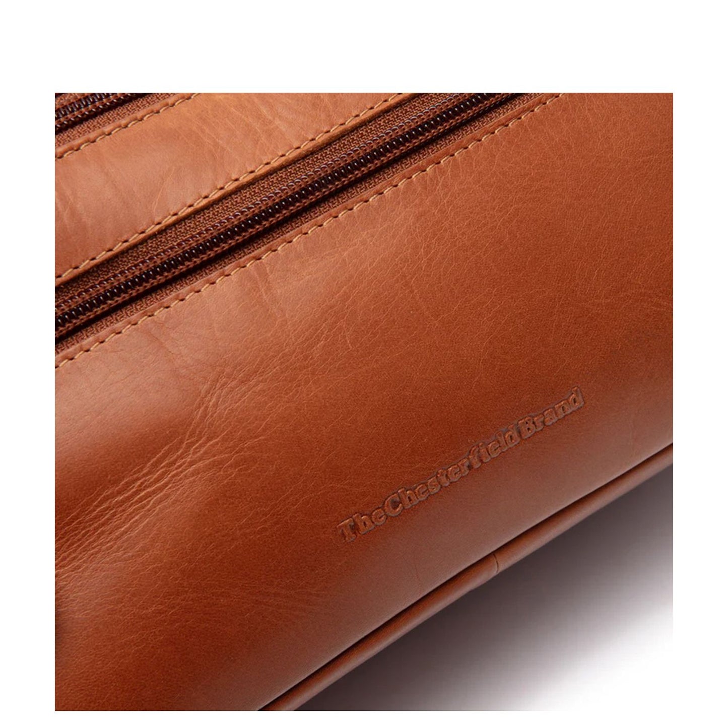 The Chesterfield Brand Elmia Toiletbag cognac