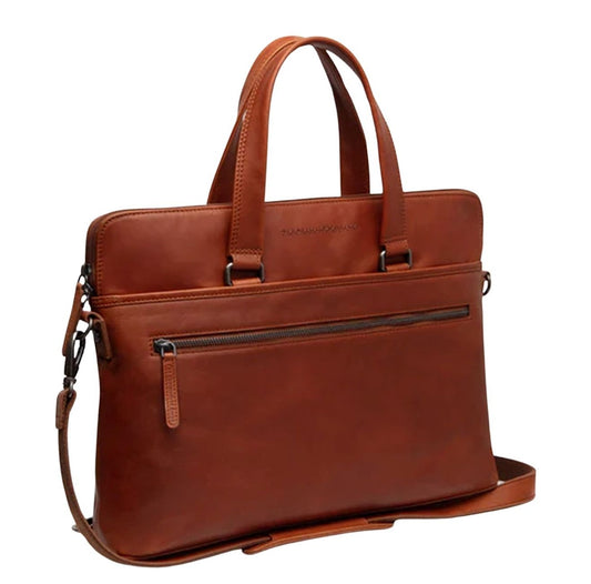 The Chesterfield Brand Elvas Laptopbag cognac