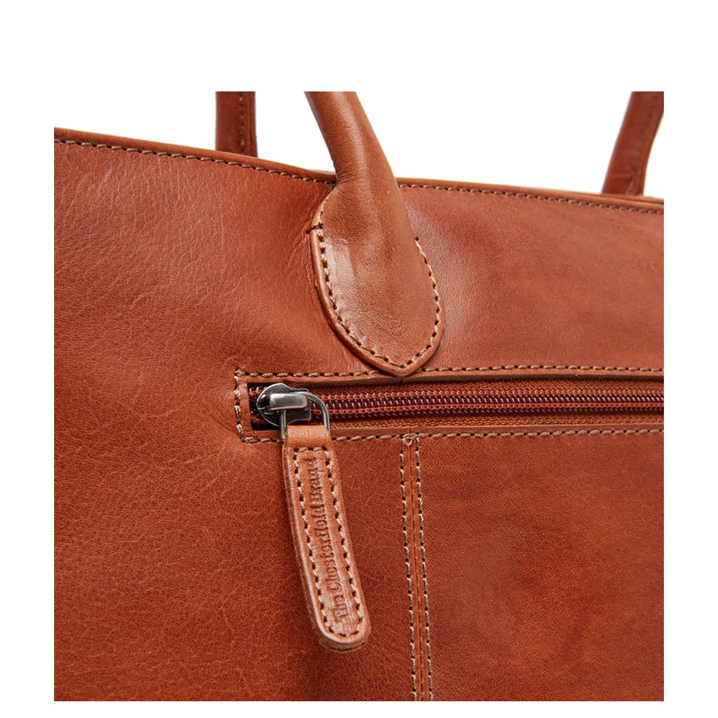 The Chesterfield Brand Pergamino Shopper cognac