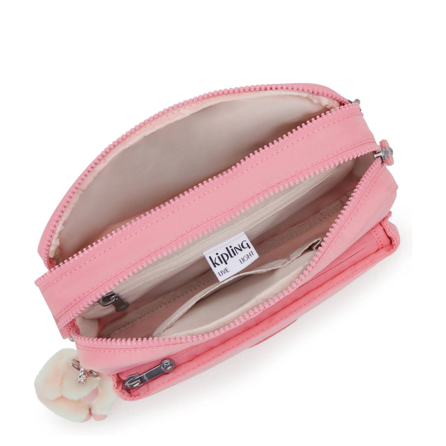 Kipling Abanu Medium Crossbody enjoyable blush